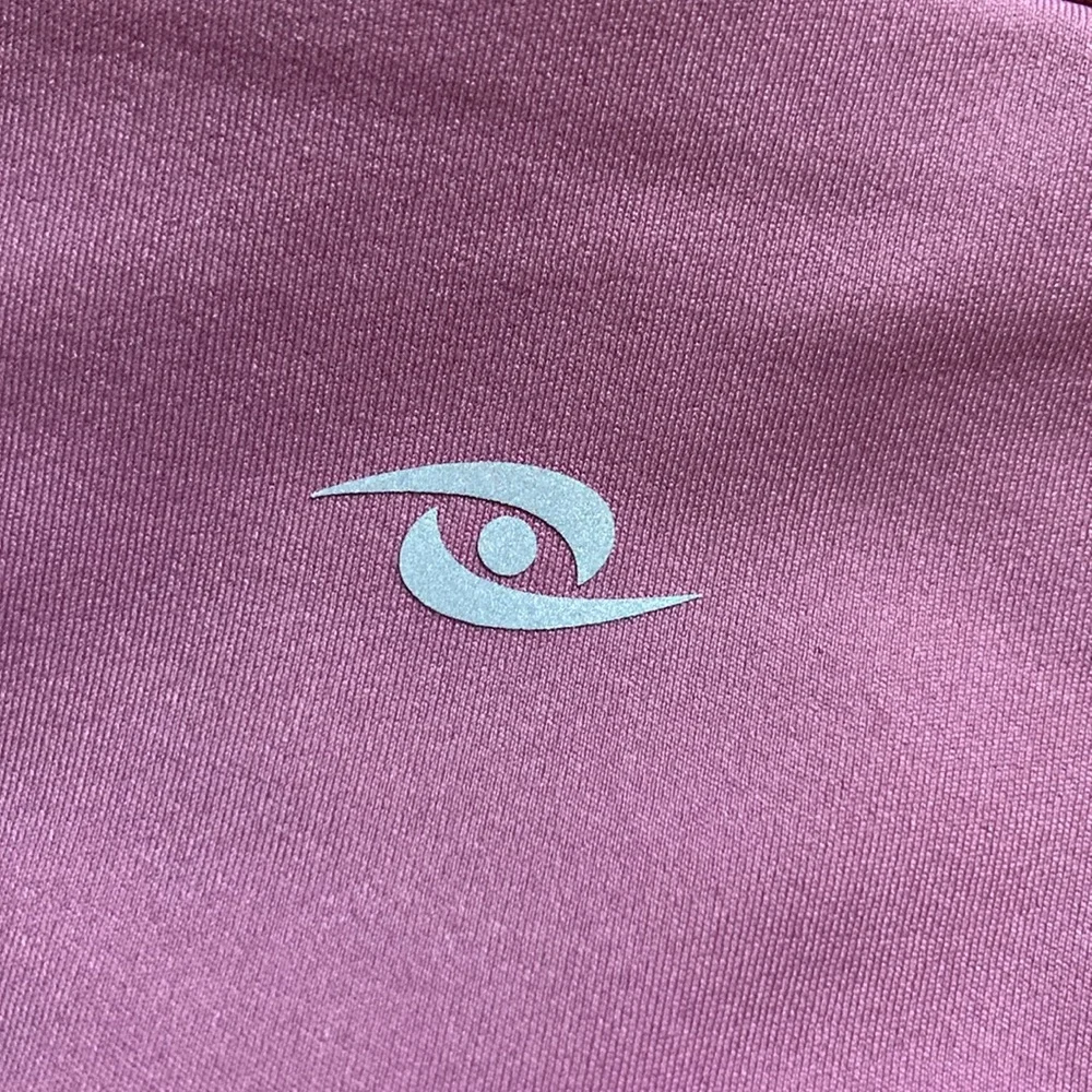 Pink High-Waist Bike Shorts with Stretchy Fabric, women’s size medium - Picture 7 of 8